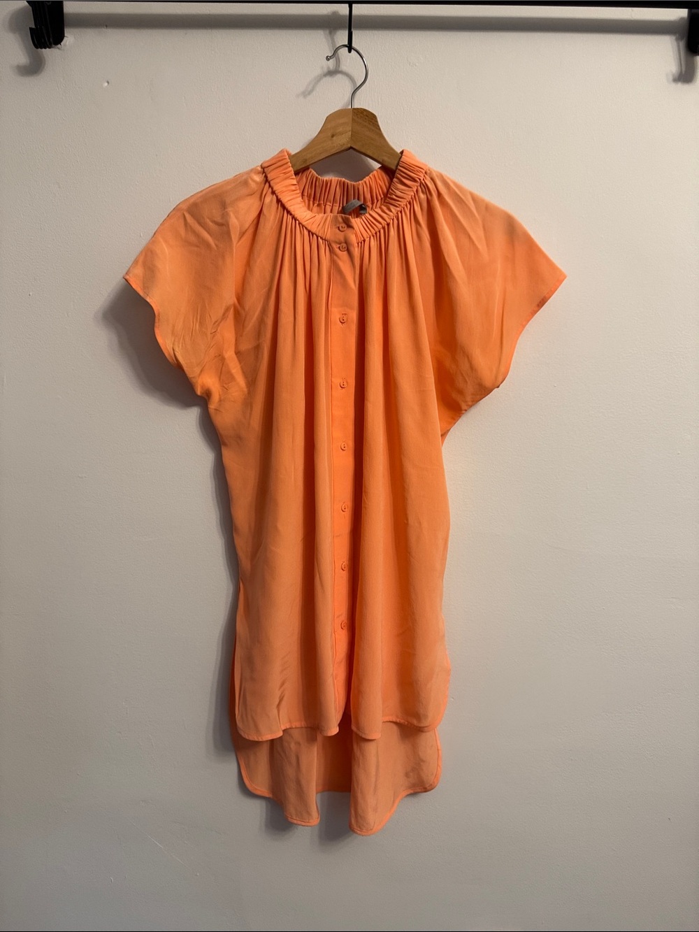 COS silk blouse